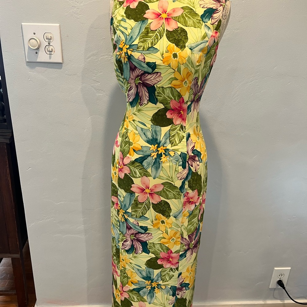 Maggy London Silk Dress Size 4